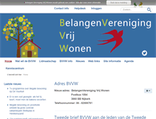 Tablet Screenshot of bvvw.nl